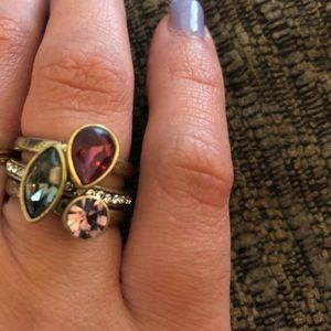 Chloe + Isabel 3 stackable rings